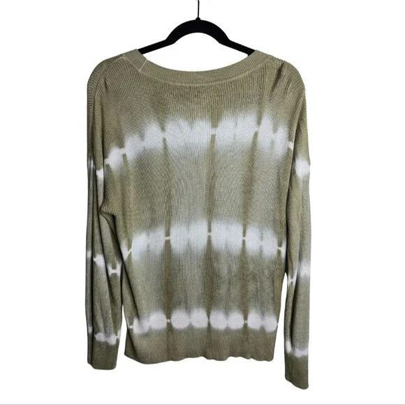 Velvet Heart Boho Tie Dye Crew Neck Pullover Sweater Soft & Lightweight Size XL - Picture 2 of 8